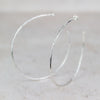 Sterling Silver Hoop Earrings - Large