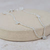 Sterling Silver Charm Anklet Star