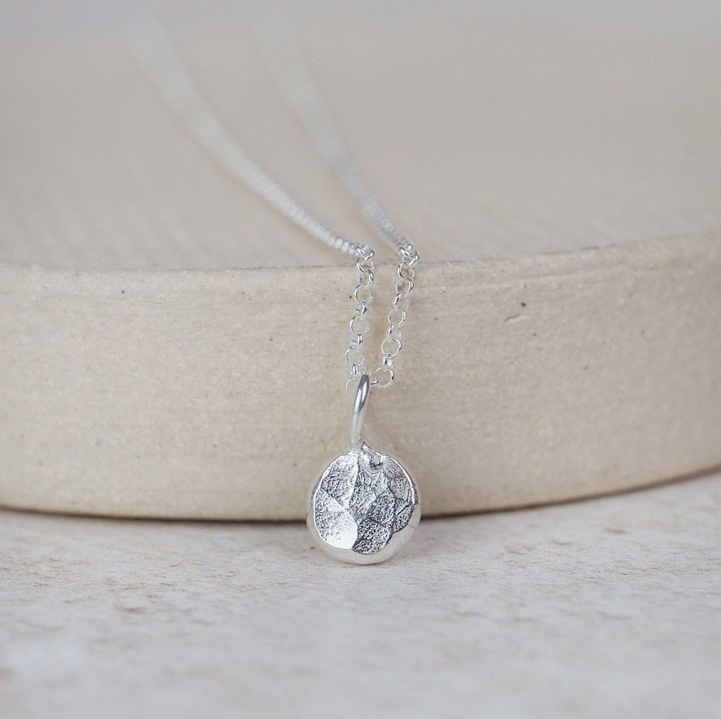Sterling Silver Nugget Charms Pendant