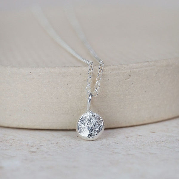 Sterling Silver Nugget Charms Pendant