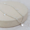 Sterling Silver Heart Charm Anklet