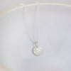 Sterling Silver Light Leopard Print Dinky Pendant