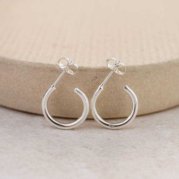 Sterling Silver Hoop Earrings - Mini