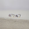 Sterling Silver Teardrop Mini Studs