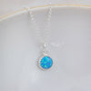 Sterling Silver Large Gemstone Pendant