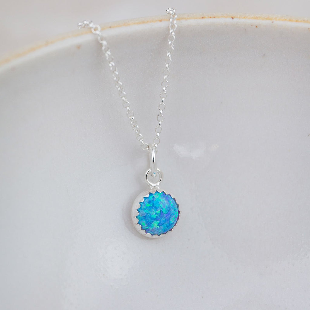 Sterling Silver Large Gemstone Pendant