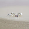 Sterling Silver Mini Circle Studs