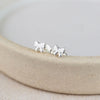 Sterling Silver Mini Bow Studs