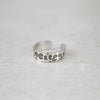 Sterling Silver Leopard Print Toe Ring