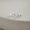 Sterling Silver Mini Starburst Studs