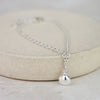 Sterling Silver Shell Charm Bracelet