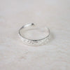 Sterling Silver Lace Toe Ring