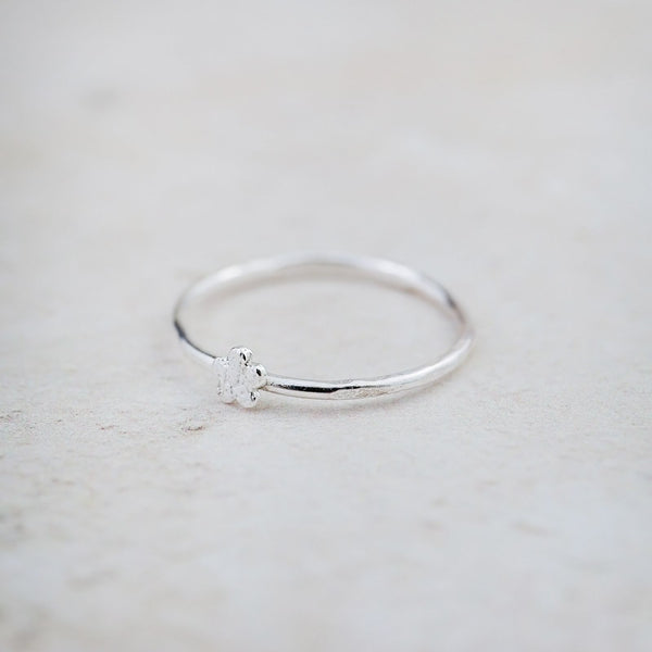 Sterling Silver Mini Flower Ring